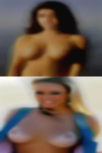 Blond women 50 to with brown eyes.